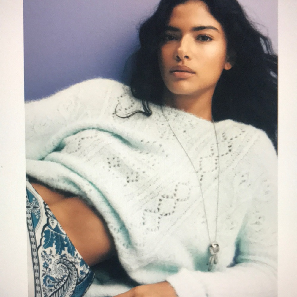 Women's Soft Knit Sweater - Anthropologie, size Small Petite, NEVER WORN.